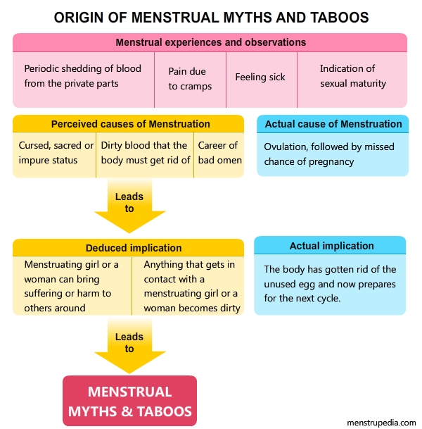 Menstrual Myths Menstrupedia Blog