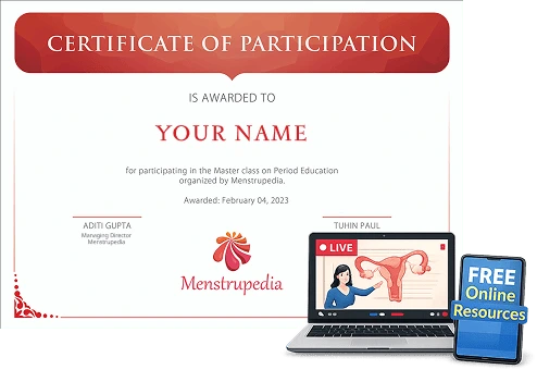 Certificate of participation
