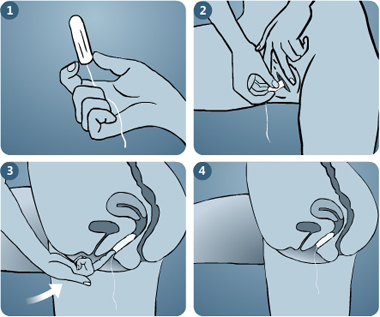 How to use a tampon?