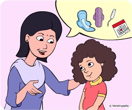 How to answer all your daughter's questions about menstruation and