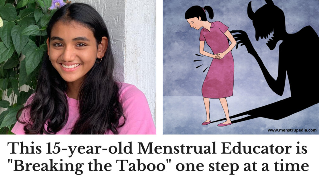 Menstrupedia Blog  This 15-year-old Menstrual Educator is